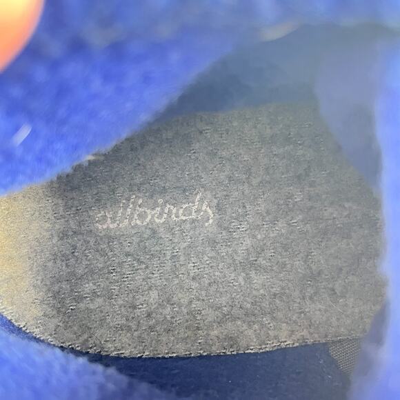 Allbirds Wool Runner Up Mizzle Blue High Top Walking Shoes Sneakers Men's Sz 14 - Picture 9 of 11